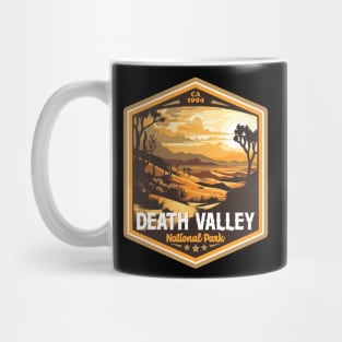 Death Valley National Park Vintage Outdoor Badge Mug